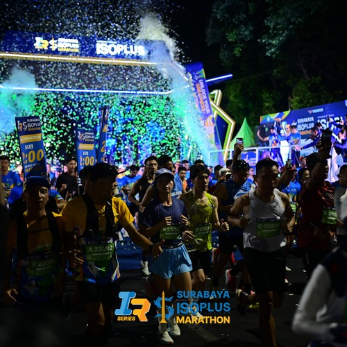 Race photo from SURABAYA ISOPLUS MARATHON 2026