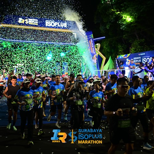 Race photo from SURABAYA ISOPLUS MARATHON 2026