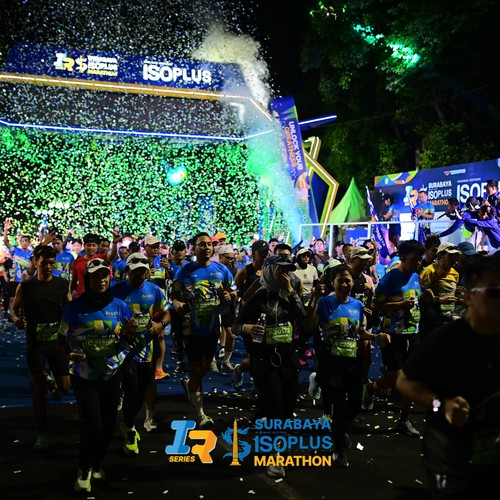 Race photo from SURABAYA ISOPLUS MARATHON 2026