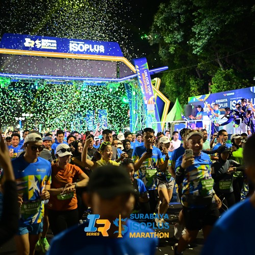 Race photo from SURABAYA ISOPLUS MARATHON 2026