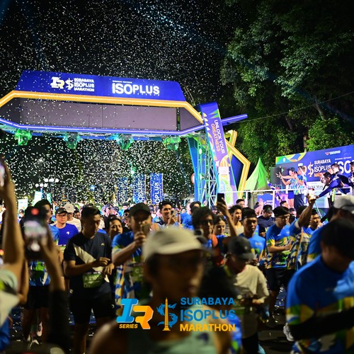 Race photo from SURABAYA ISOPLUS MARATHON 2026