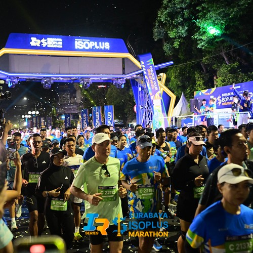 Race photo from SURABAYA ISOPLUS MARATHON 2026