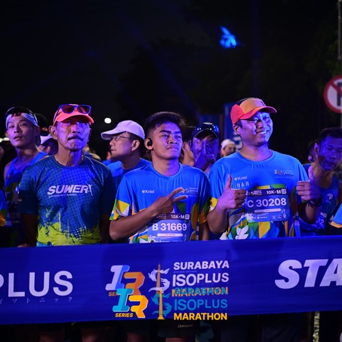Race photo from SURABAYA ISOPLUS MARATHON 2026