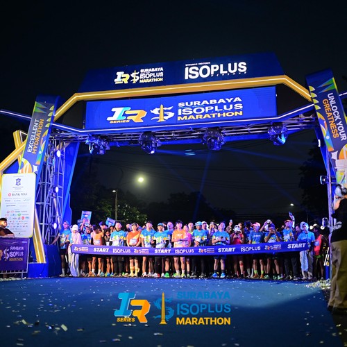 Race photo from SURABAYA ISOPLUS MARATHON 2026