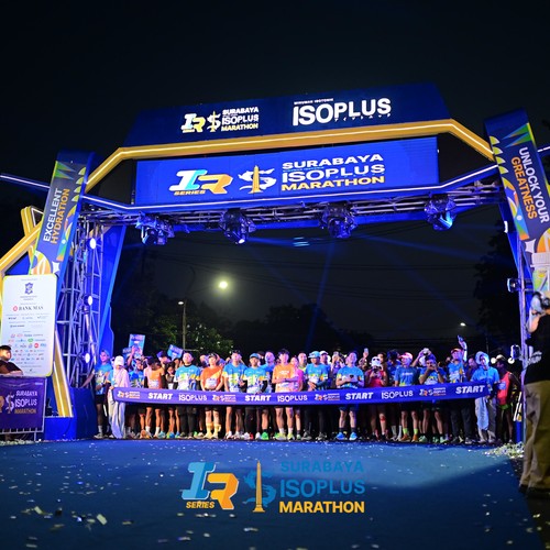 Race photo from SURABAYA ISOPLUS MARATHON 2026