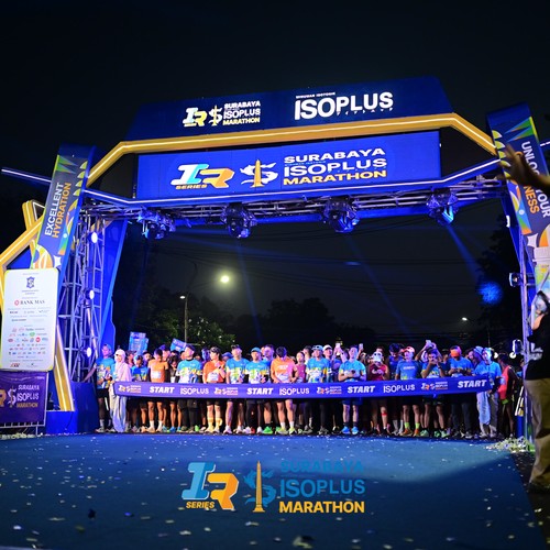 Race photo from SURABAYA ISOPLUS MARATHON 2026