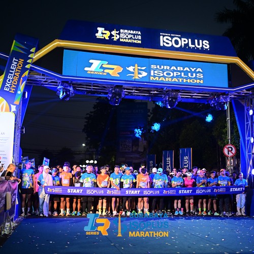 Race photo from SURABAYA ISOPLUS MARATHON 2026