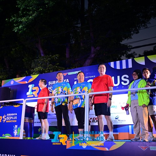 Race photo from SURABAYA ISOPLUS MARATHON 2026