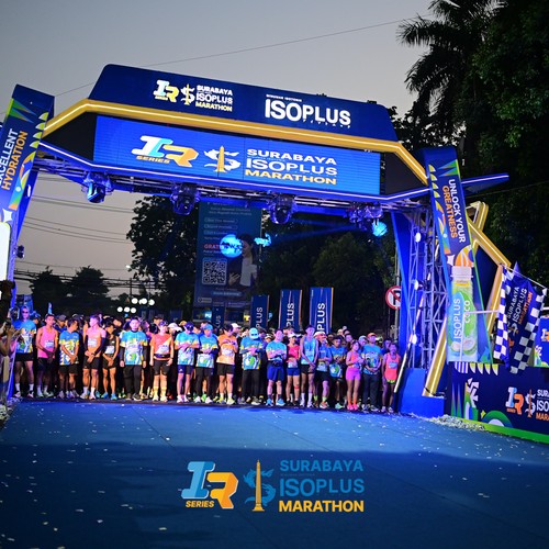 Race photo from SURABAYA ISOPLUS MARATHON 2026