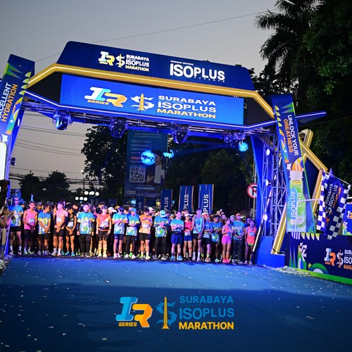 Race photo from SURABAYA ISOPLUS MARATHON 2026