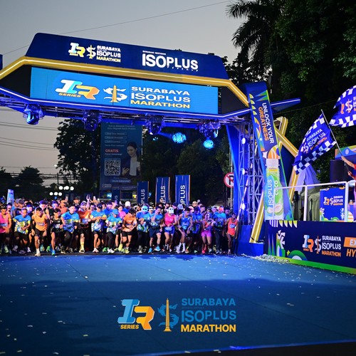 Race photo from SURABAYA ISOPLUS MARATHON 2026