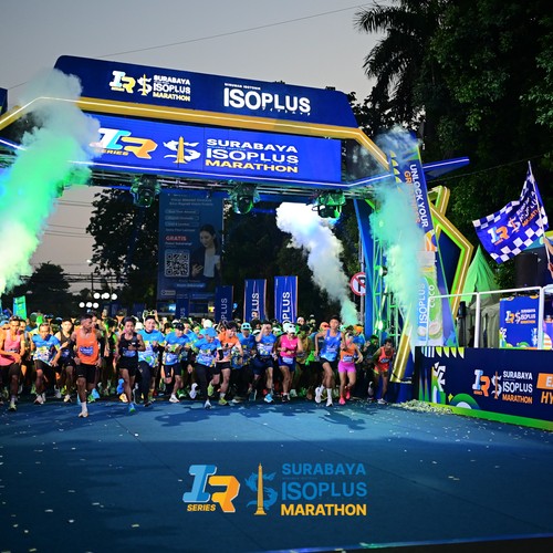 Race photo from SURABAYA ISOPLUS MARATHON 2026