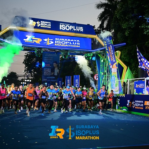 Race photo from SURABAYA ISOPLUS MARATHON 2026