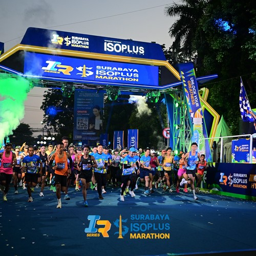 Race photo from SURABAYA ISOPLUS MARATHON 2026