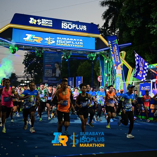 Race photo from SURABAYA ISOPLUS MARATHON 2026