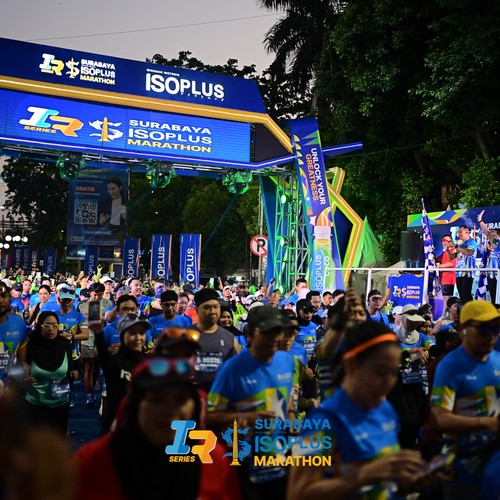 Race photo from SURABAYA ISOPLUS MARATHON 2026
