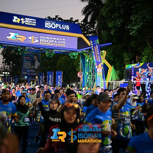 Race photo from SURABAYA ISOPLUS MARATHON 2026