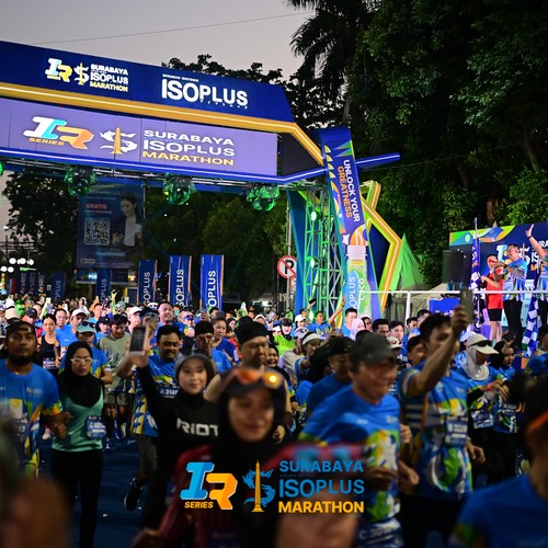Race photo from SURABAYA ISOPLUS MARATHON 2026