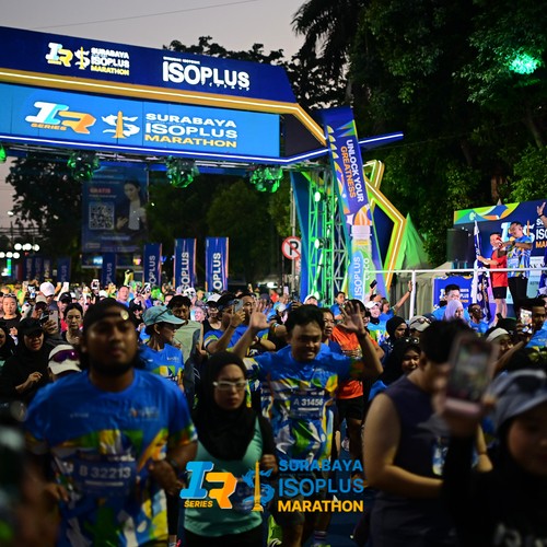 Race photo from SURABAYA ISOPLUS MARATHON 2026