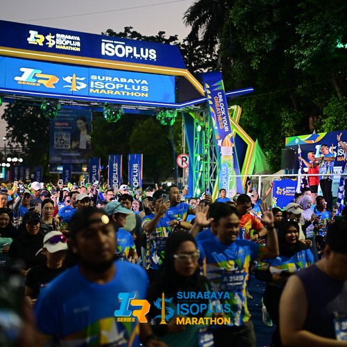 Race photo from SURABAYA ISOPLUS MARATHON 2026