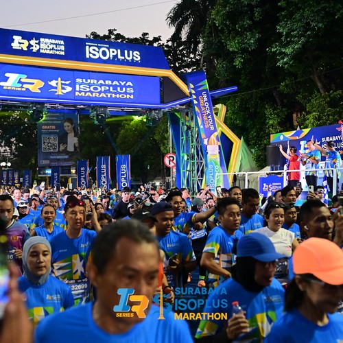 Race photo from SURABAYA ISOPLUS MARATHON 2026