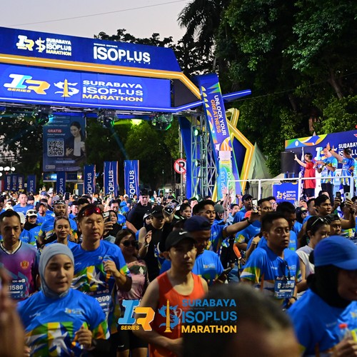 Race photo from SURABAYA ISOPLUS MARATHON 2026