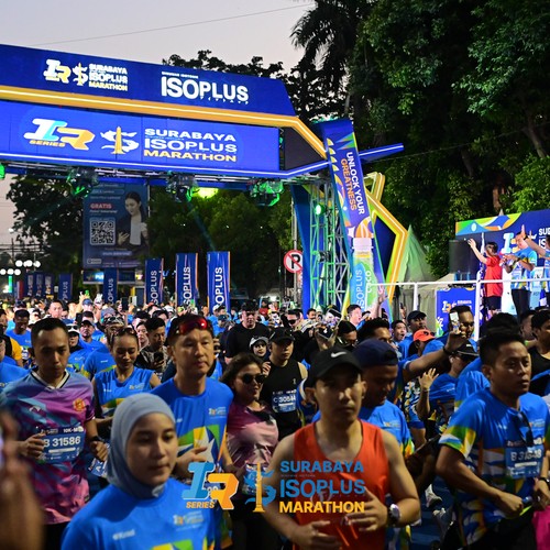 Race photo from SURABAYA ISOPLUS MARATHON 2026