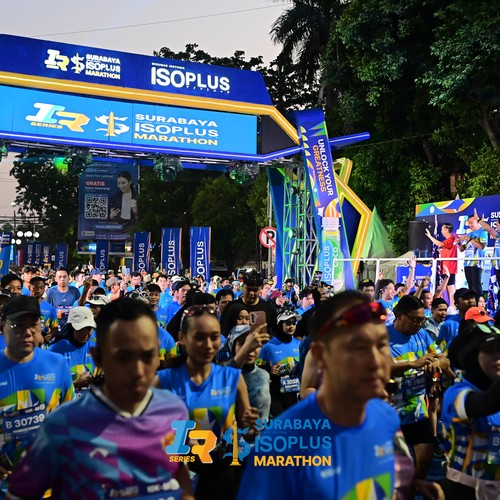 Race photo from SURABAYA ISOPLUS MARATHON 2026