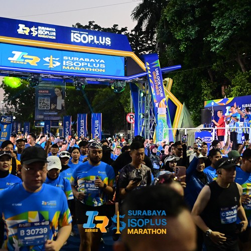 Race photo from SURABAYA ISOPLUS MARATHON 2026