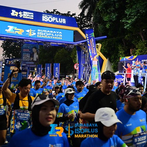 Race photo from SURABAYA ISOPLUS MARATHON 2026