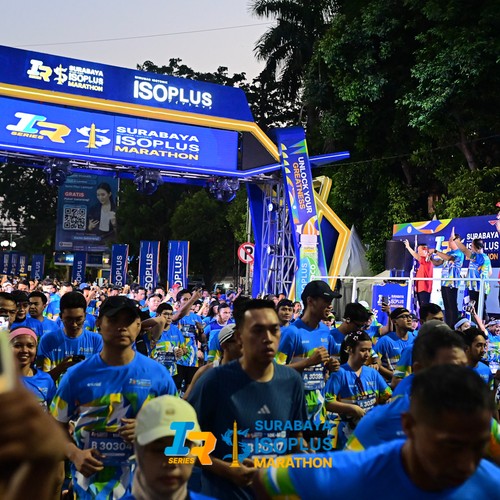 Race photo from SURABAYA ISOPLUS MARATHON 2026