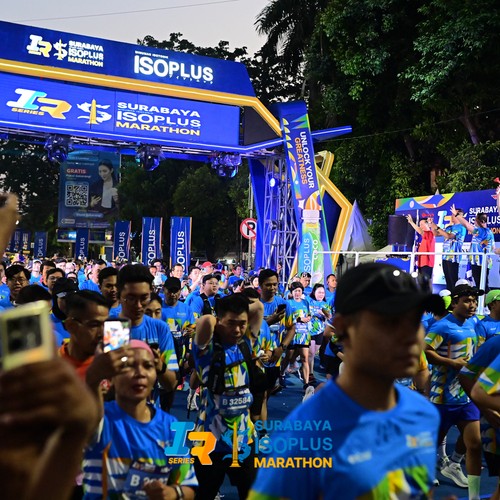 Race photo from SURABAYA ISOPLUS MARATHON 2026