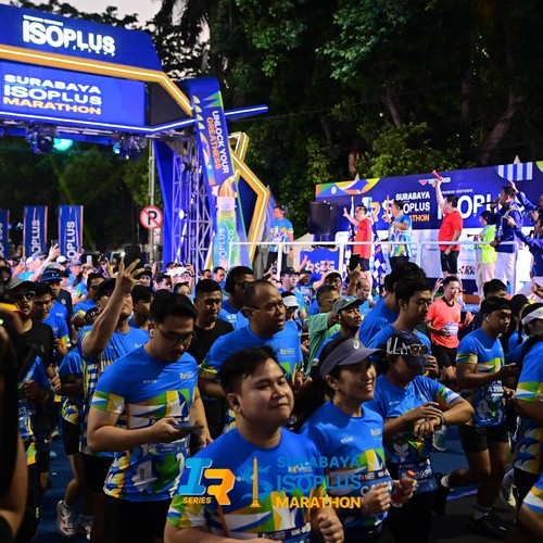 Race photo from SURABAYA ISOPLUS MARATHON 2026