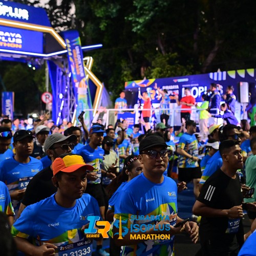 Race photo from SURABAYA ISOPLUS MARATHON 2026