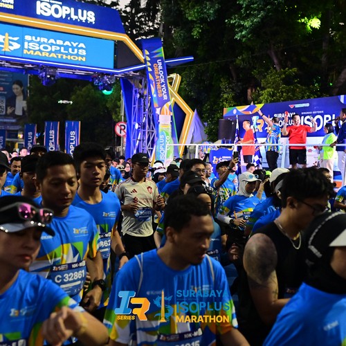 Race photo from SURABAYA ISOPLUS MARATHON 2026