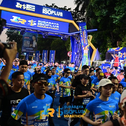 Race photo from SURABAYA ISOPLUS MARATHON 2026