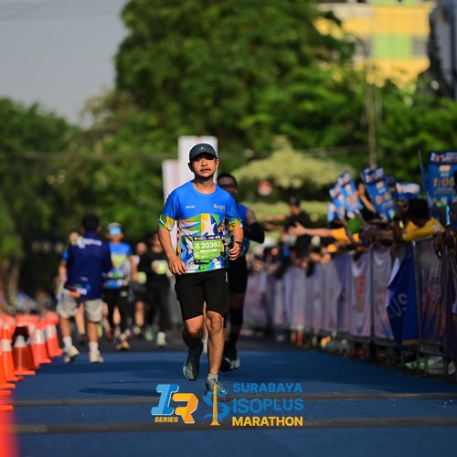 Race photo from SURABAYA ISOPLUS MARATHON 2026