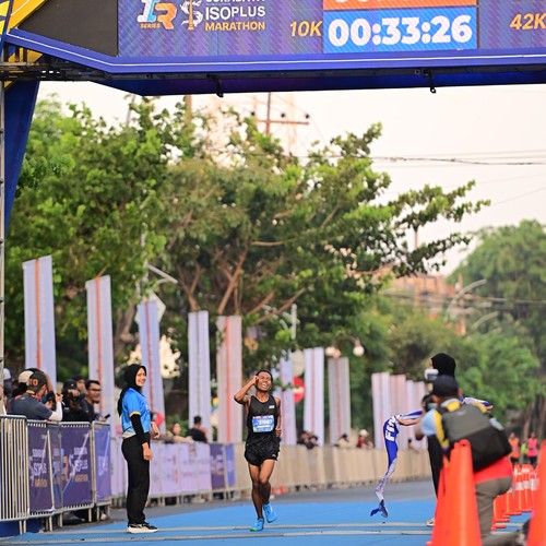 Race photo from SURABAYA ISOPLUS MARATHON 2026