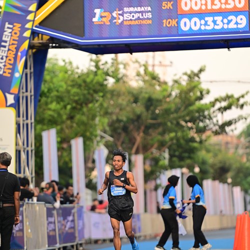 Race photo from SURABAYA ISOPLUS MARATHON 2026
