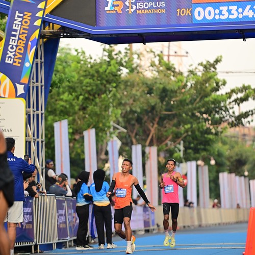 Race photo from SURABAYA ISOPLUS MARATHON 2026