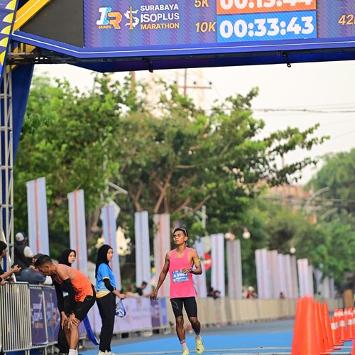Race photo from SURABAYA ISOPLUS MARATHON 2026