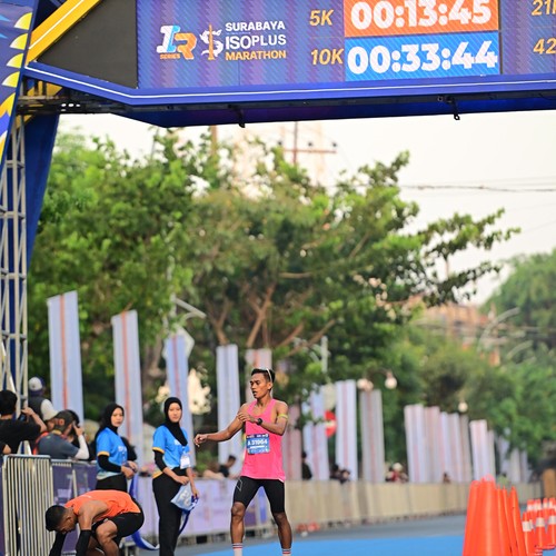 Race photo from SURABAYA ISOPLUS MARATHON 2026