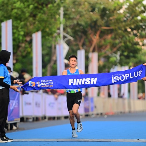 Race photo from SURABAYA ISOPLUS MARATHON 2026