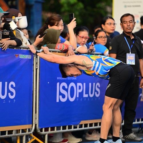 Race photo from SURABAYA ISOPLUS MARATHON 2026