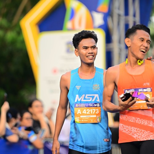 Race photo from SURABAYA ISOPLUS MARATHON 2026