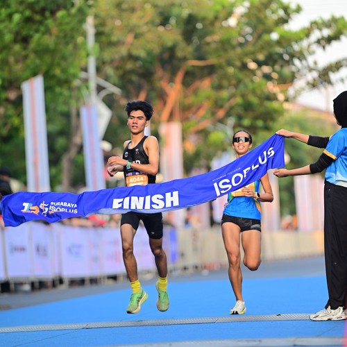 Race photo from SURABAYA ISOPLUS MARATHON 2026