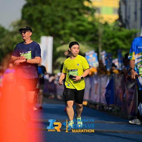 Race photo from SURABAYA ISOPLUS MARATHON 2026