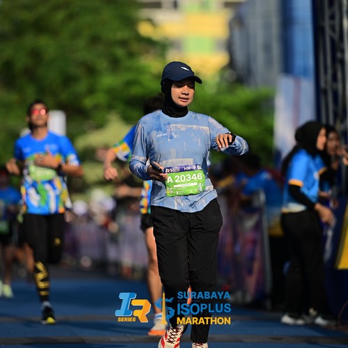 Race photo from SURABAYA ISOPLUS MARATHON 2026
