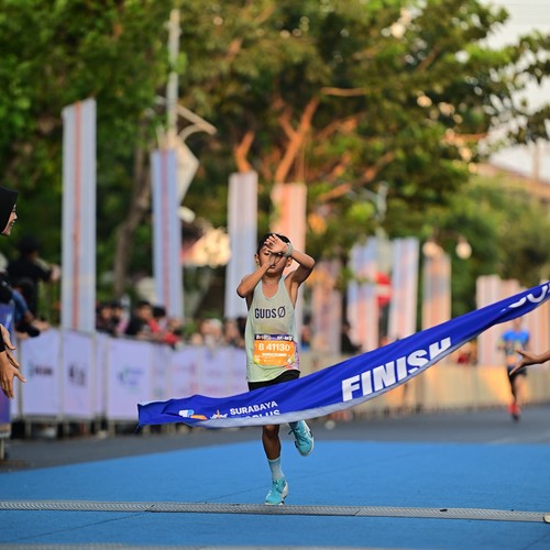 Race photo from SURABAYA ISOPLUS MARATHON 2026