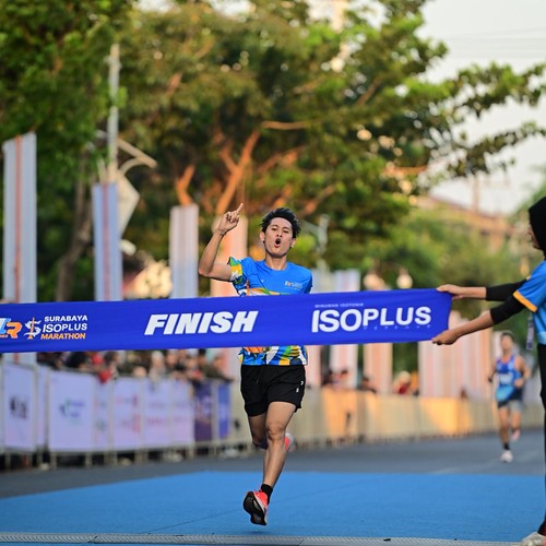 Race photo from SURABAYA ISOPLUS MARATHON 2026